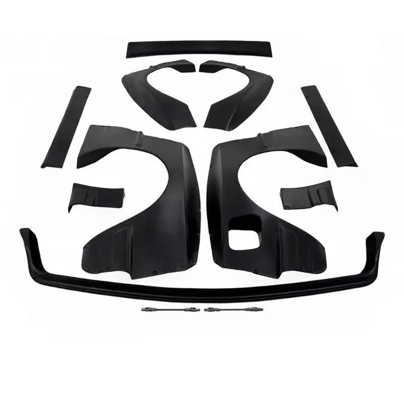 For BMW 1984-1990 3 Series E30 Rocket Bunny Glass Fiber Wide