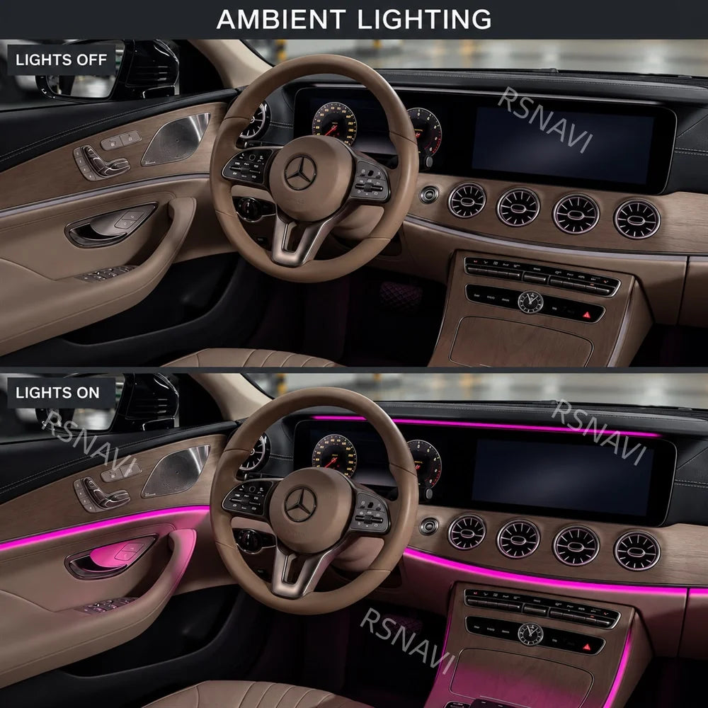 For Mercedes-Benz E-Class W213 2017-2023 Cabin Active Ambient