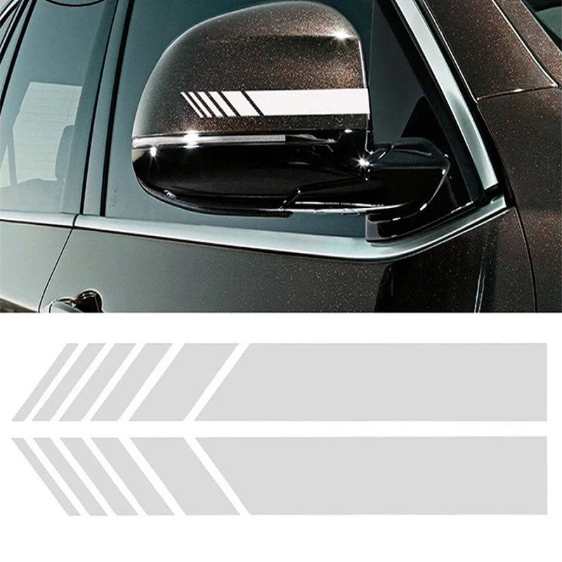 Fashion Color Stripe Sticker non-fading Racing Strips Side Rear