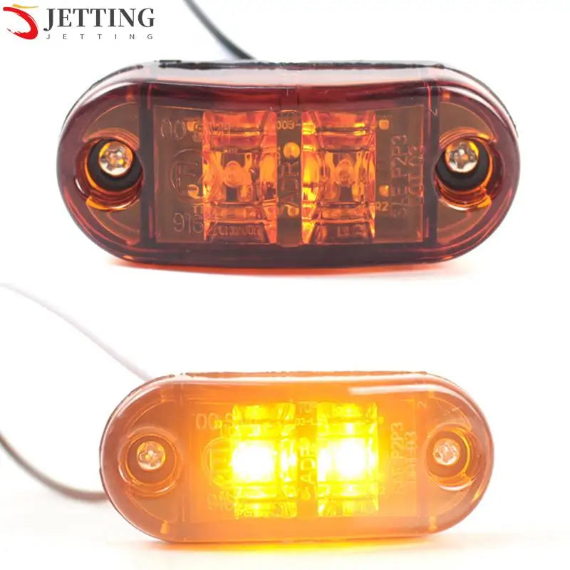 1PC 12V 24V Side Marker Warning Tail External Trailer