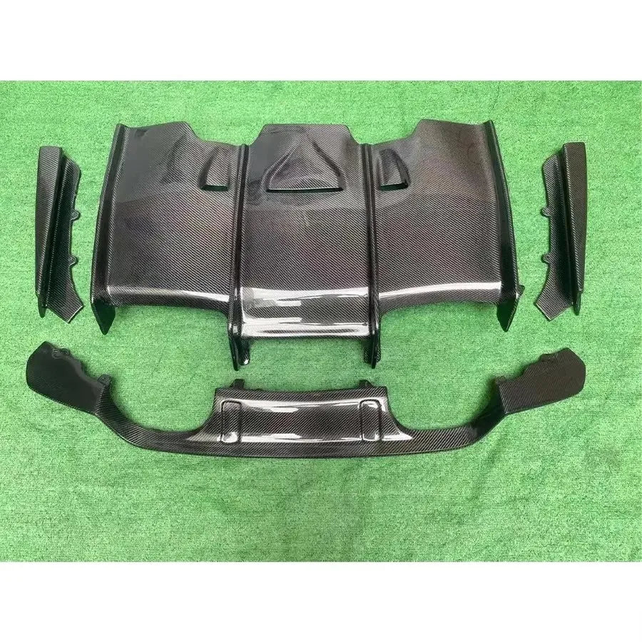 For BMW M3 M4 F80 F82 F83 2014-2020 Carbon Fiber Back Lip