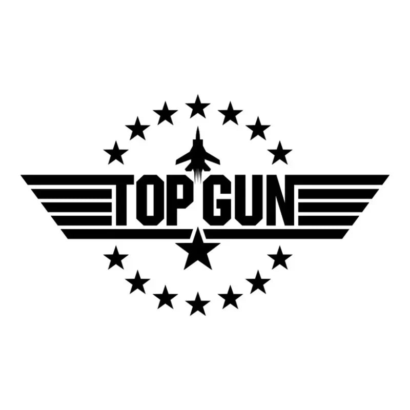 For Motorcycle Body Window Pvc Personalized Gun Logo Vinyl