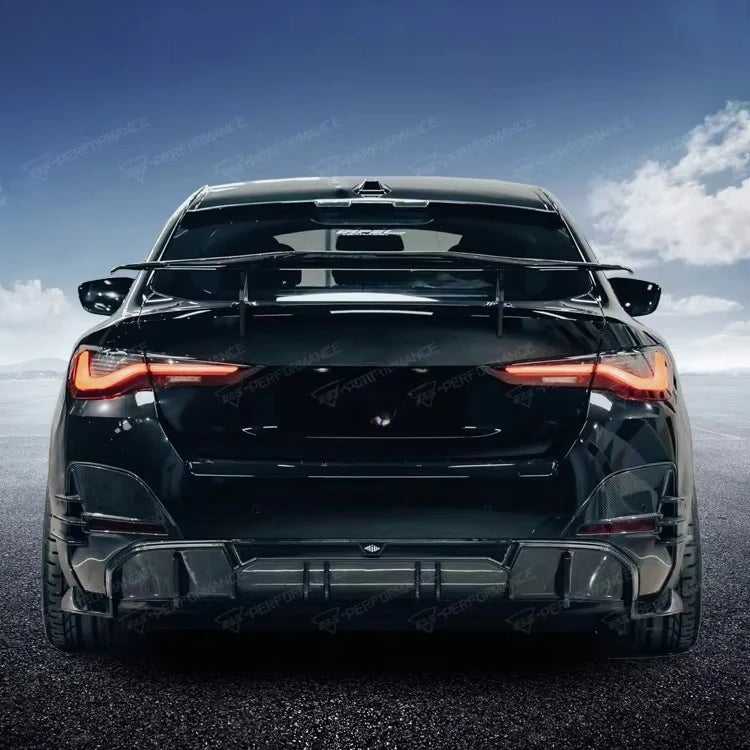 For I4 G26 2023 Upgrade To I4 Body Kit Carbon Fiber Black Miw