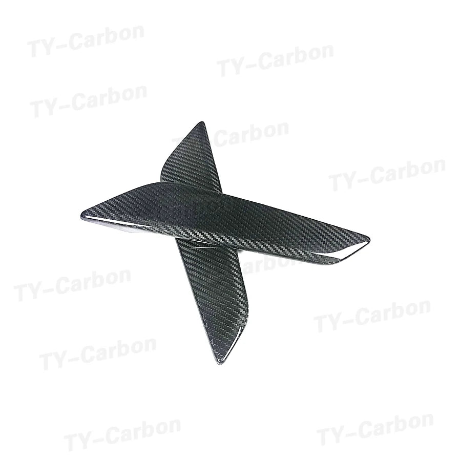 For BMW 5 Series G30 G31 Real Dry Carbon Fiber Side Fender Trim