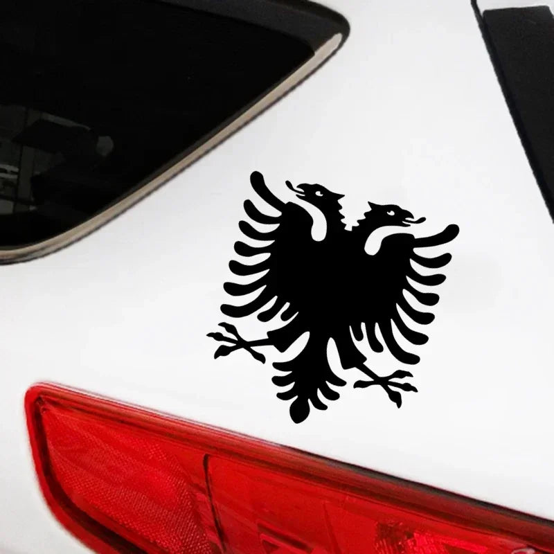 Sticker Vinyl Decal Albanian Double Headed Eagle Waterproof