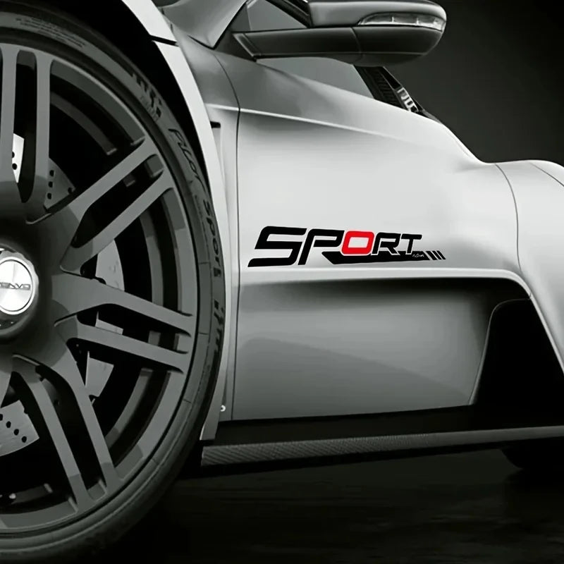 For Sports Lovers 2PCS Set Sport Logo Inspired Motorcycle