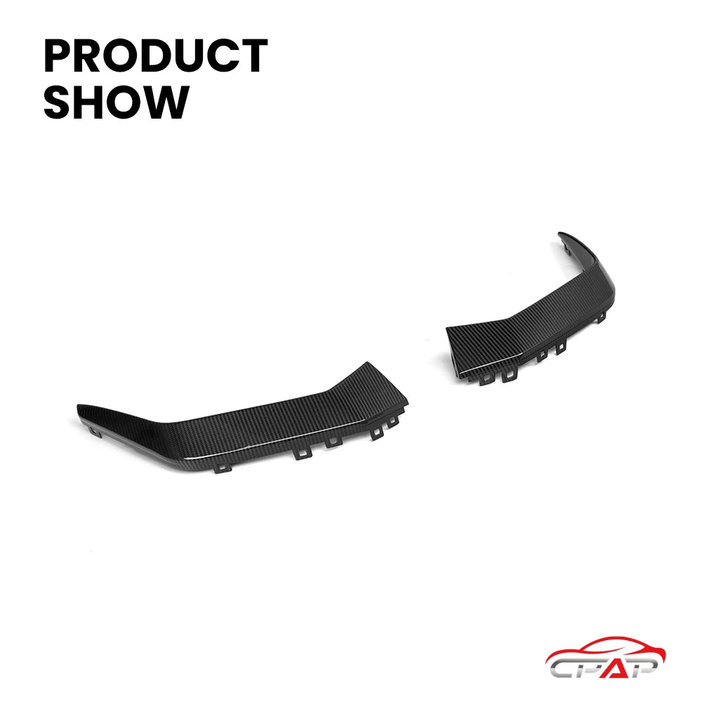For BMW X7 G07 Lci Oem Real Dry Carbon Fiber Front Air Duct Trim