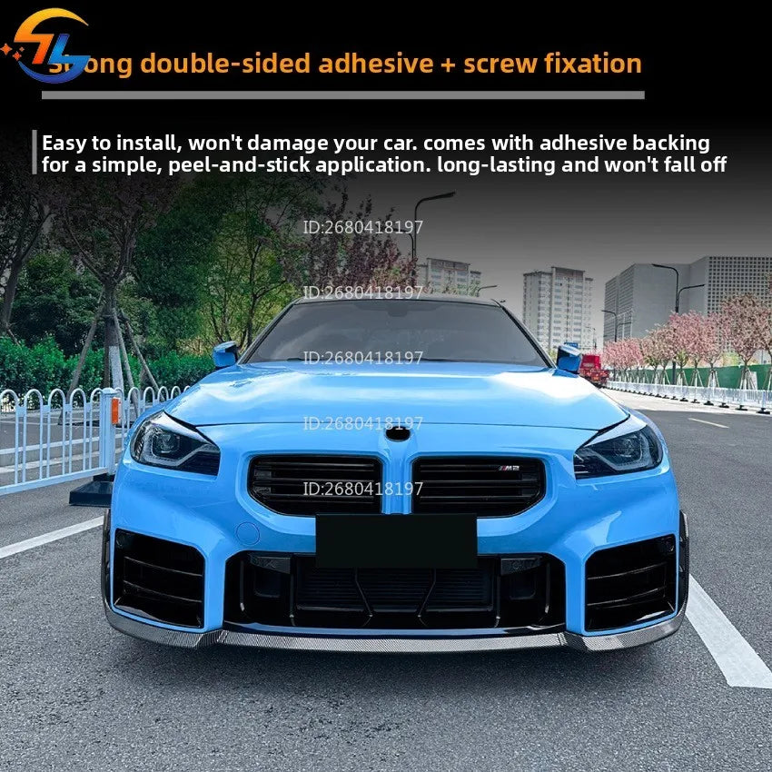 For BMW BMW M2 G87 2023+MP Front Lip Shovel Spoiler Corner