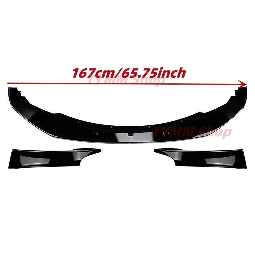 For BMW F20 F21 120D 120I Front Bumper Lip Spoiler Splitter
