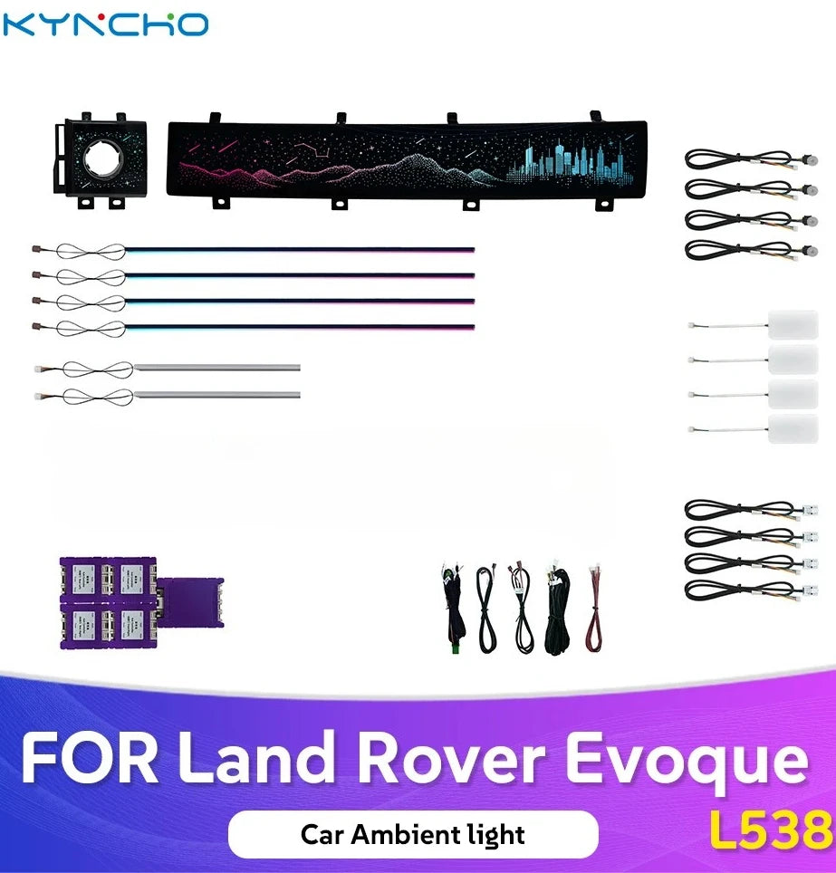 For Range Rover Evoque L538 LED Kyncho Ambient 12V Interior