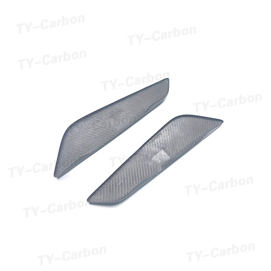 For BMW 5 Series G30 G31 Real Dry Carbon Fiber Side Fender Trim