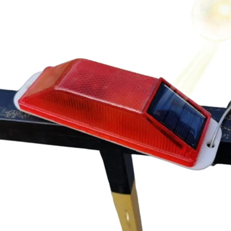 Solar Strobe Warning Rechargeable Night Safety Driving Flashing