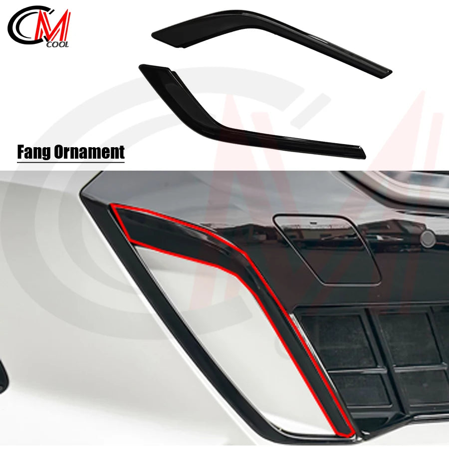 For BMW 5 Series G60 2024-2025 Front Bumper Air Blade