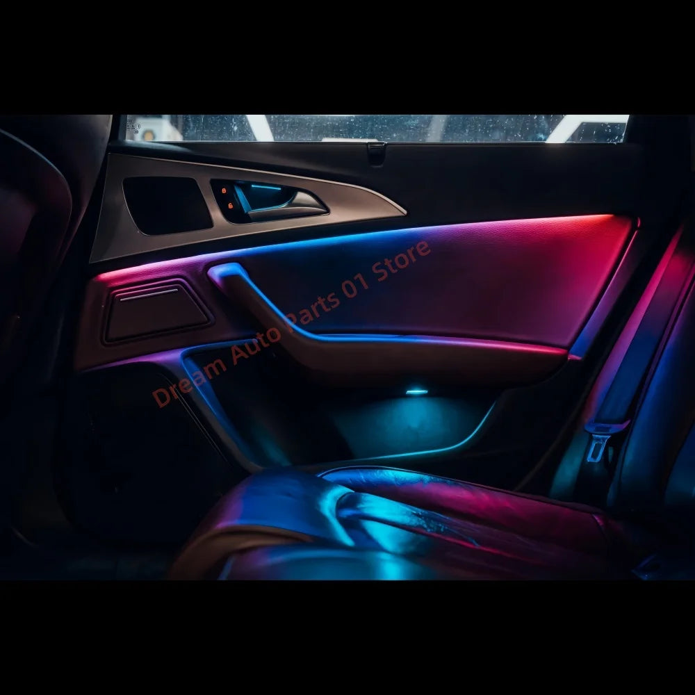 For Audi A6 C7 2012-2018 LED Atmosphere Interior Lighting
