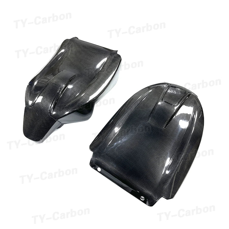 For BMW G80 M3 G82 G83 Dry Carbon Fiber SEAT Back Covers Trims