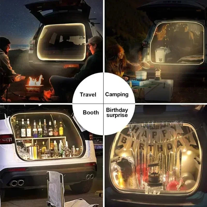 For All Vehicle Models Boot Strip Lighting Smart Sensor Easy
