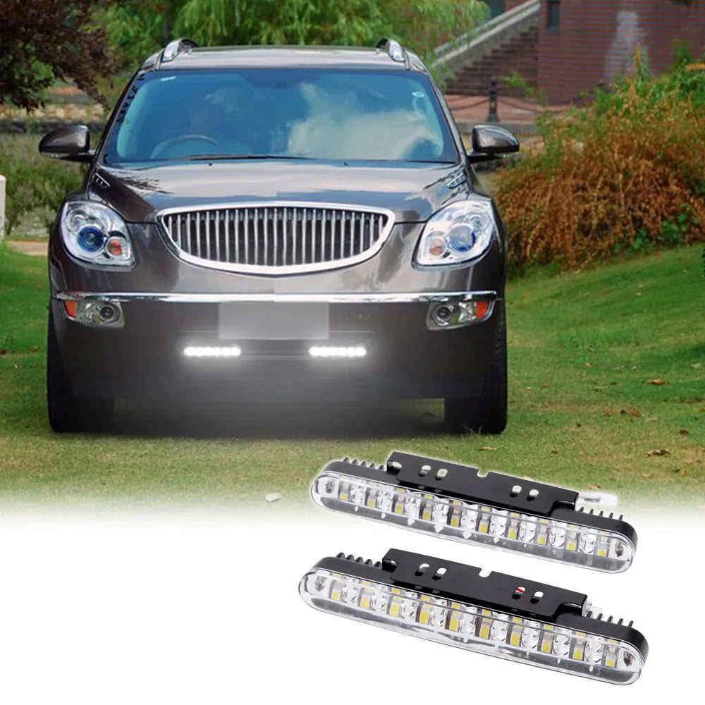 2PCS 30leds Daytime Running Drl Daylight Turn Signal Indicators