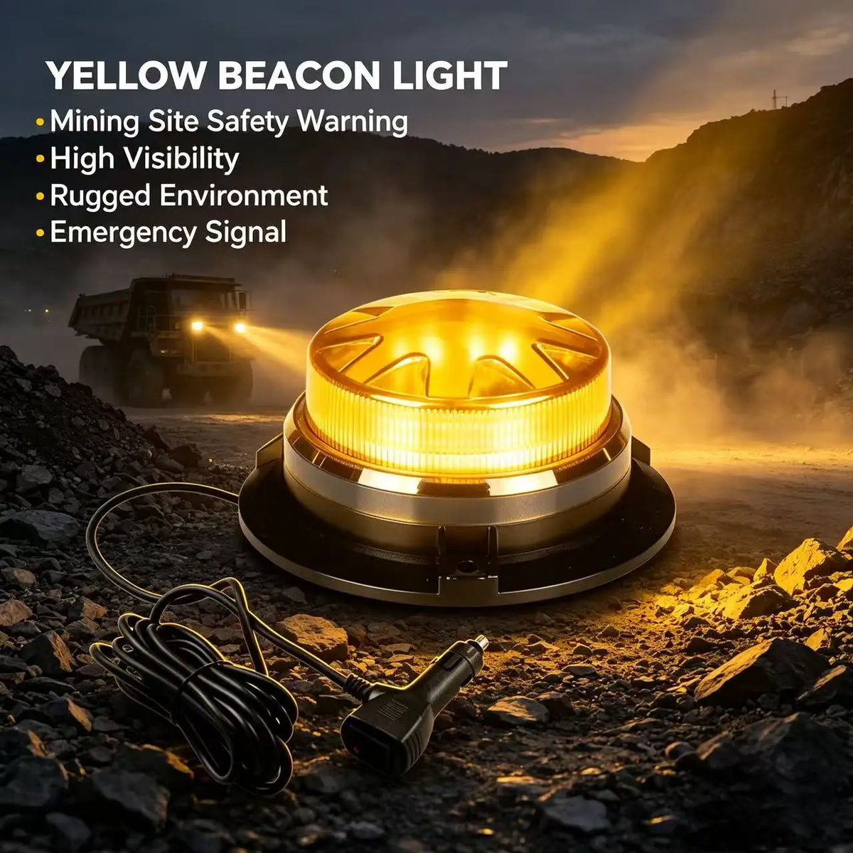E24 Magnent Beacon 24 Piece Set Flash Patterns Waterproof