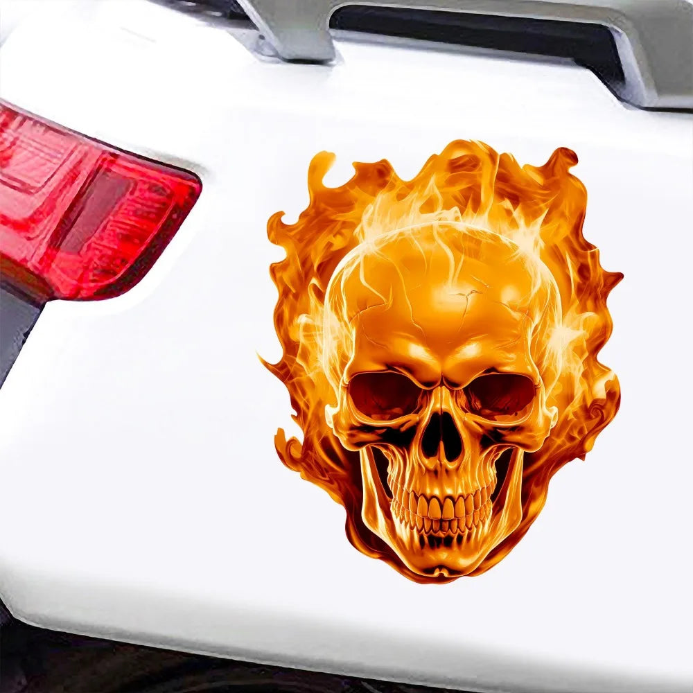 For Auto Bumper Window Waterproof Motorcycle Soul Knight Burning
