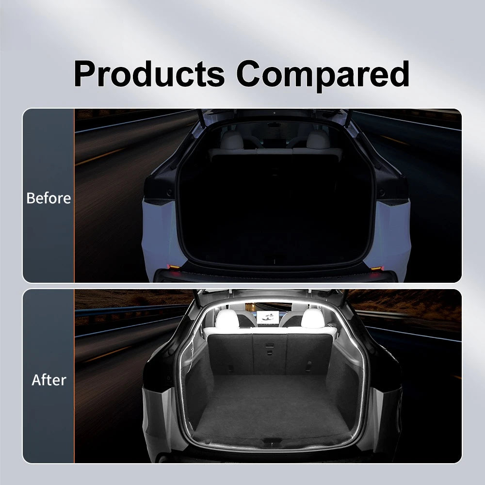 For Tesla Model Y Juniper 2020-2025 Trunk Ambient