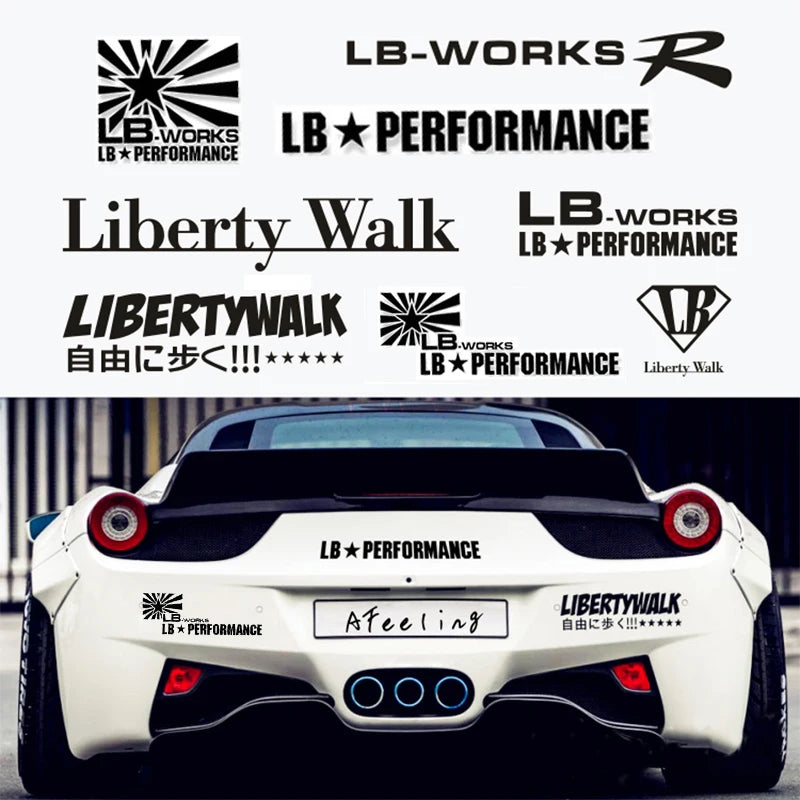 Performance Liberty Walk Lb Rising wide-bodied Modified Racing