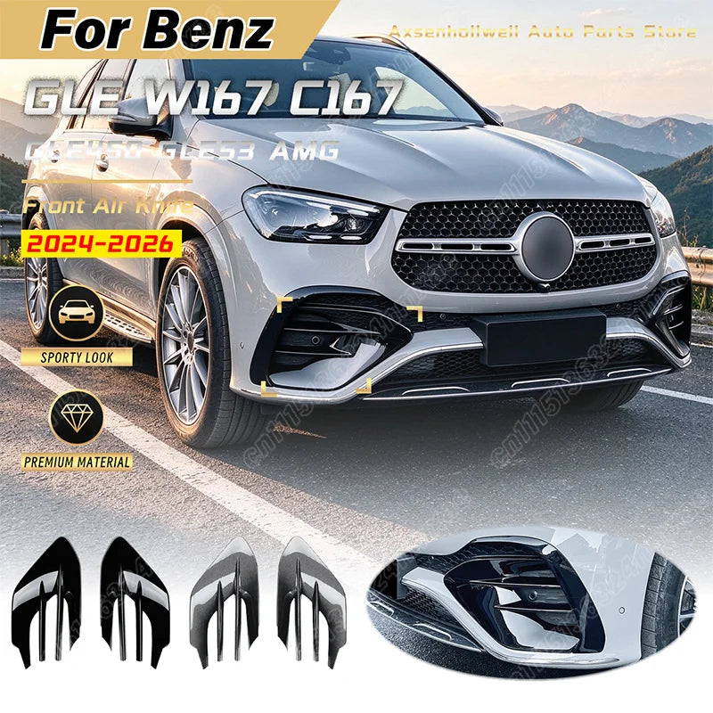 For Mercedes Benz Gle W167 C167 gle450 gle53 Amg Front Air Knife
