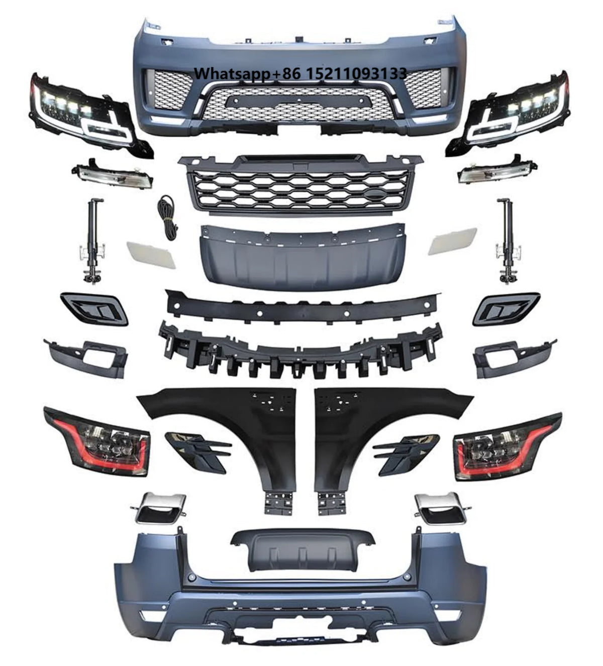 For 2014-2017 Original Body Kit Range Rover Sport Upgrade