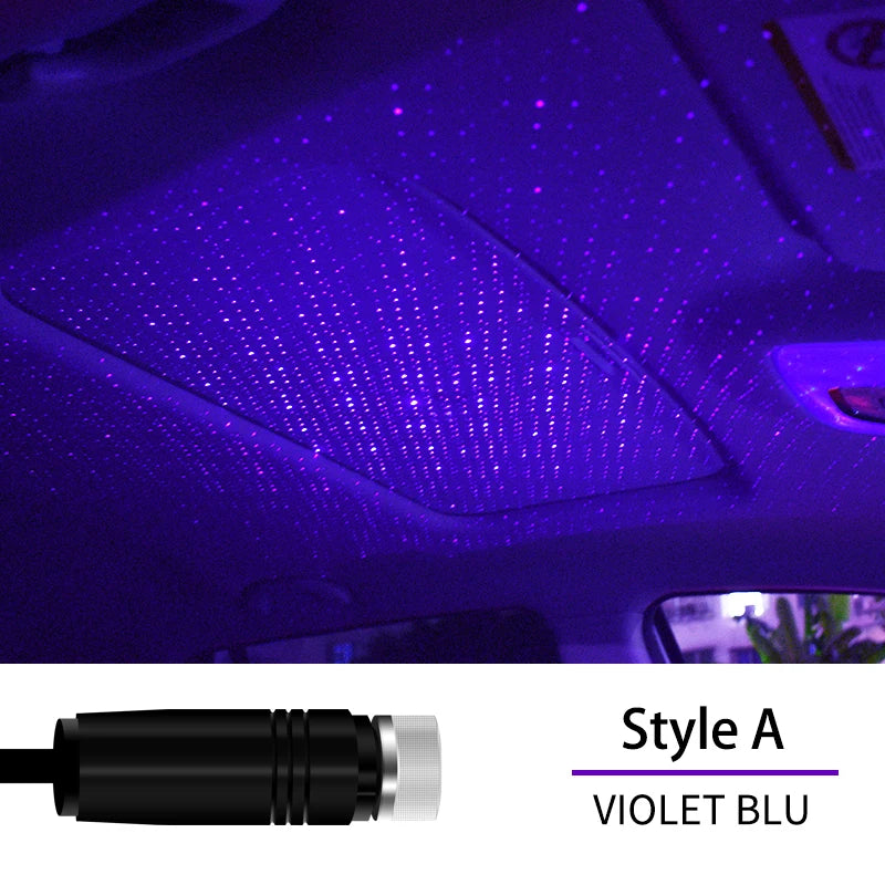 Starry Sky Atmosphere Spotlights Interior Ambient Lighting