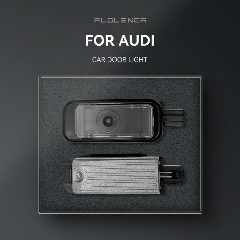 For Audi A3 A4 A5 A6 2PCS Welcome A7 A8L Q5 Q6 Q7 Q8 Tt