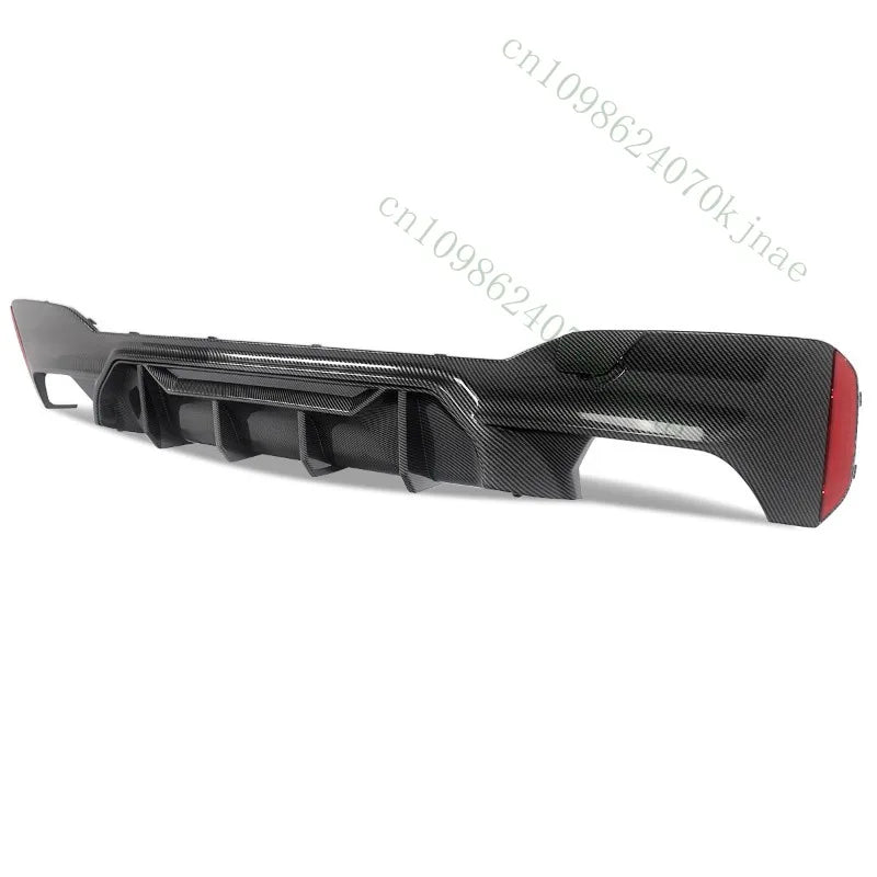 For BMW G30 530I 540I M550I Rear Diffuser Lip Carbon Look Fit M