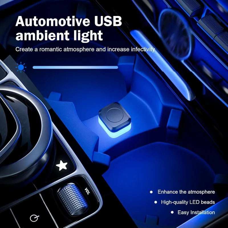 1PC MINI USB Interior Lighting Dc 5V Atmosphere Laptop