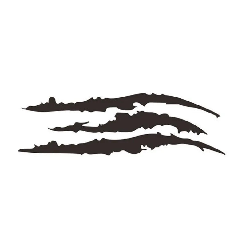 A Set Ghost Claw Stickers Headlights Pvc Carving Hood