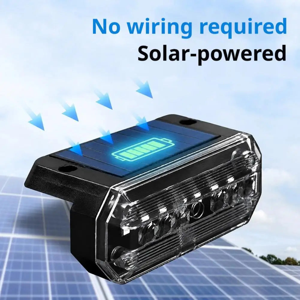 Solar Warning Truck Wireless Side Mark Flashing Signal