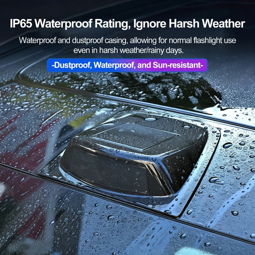 Solar Radar Roof start-stop Warning Remote Control Colors