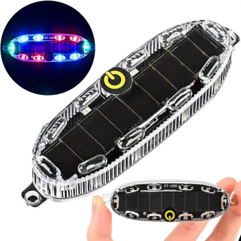 Solar Flashing Warning Safety By Strobe Adjustable Parking Rear