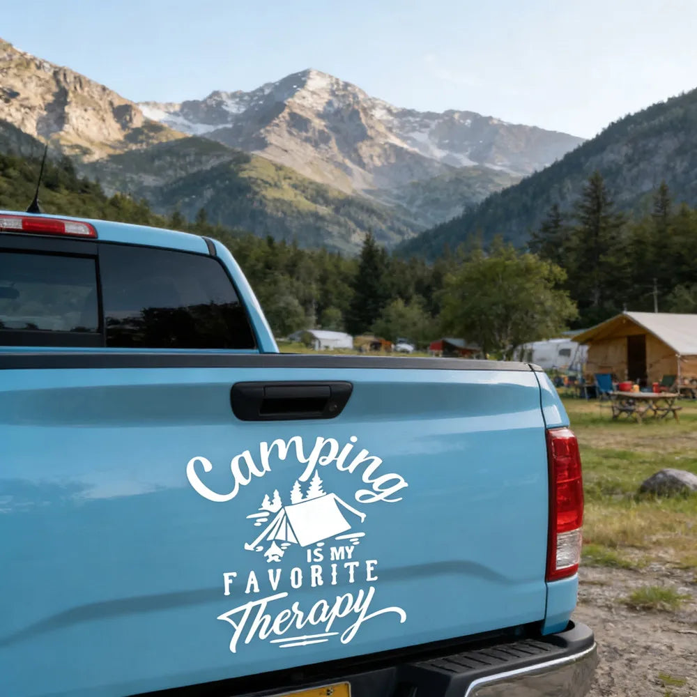 Camping Graphics Van Camper Caravan Truck Rv Cargo Motorhome