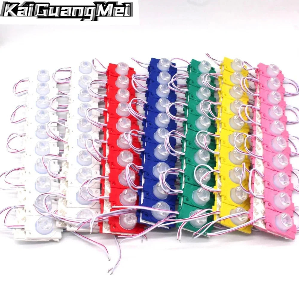 10PCS 3LED Side 12V 24V Module Warning Emergency multi-color
