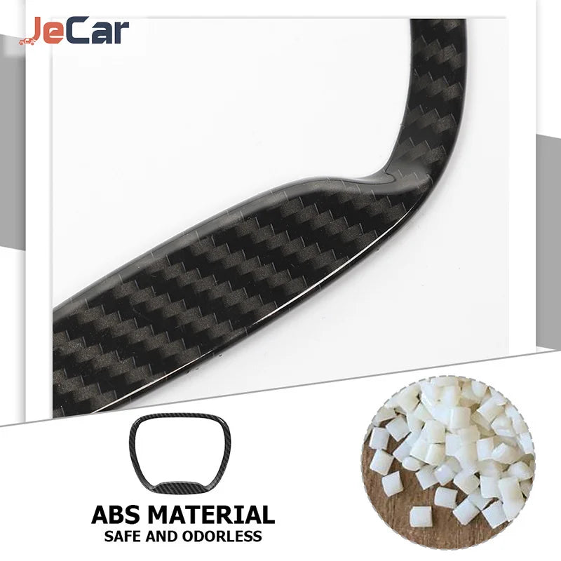 For Dodge Challenger Jecar Steering Wheel Stickers Covers Trim
