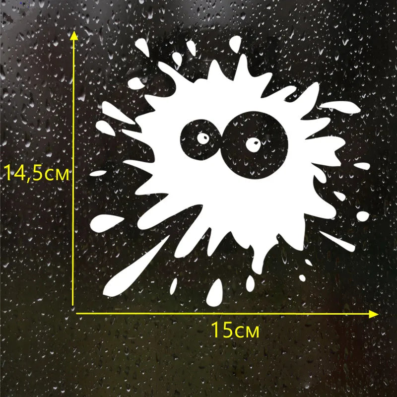 Jpct Interesting Stamp Stickers Decals Exterior Waterproof