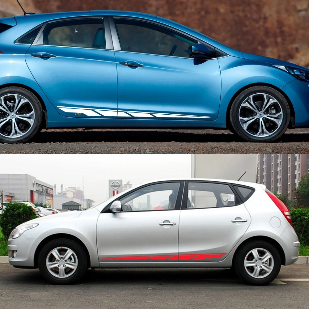 For Hyundai I30 I 30 N Line 30N Sedan Gt Sticker Door Side