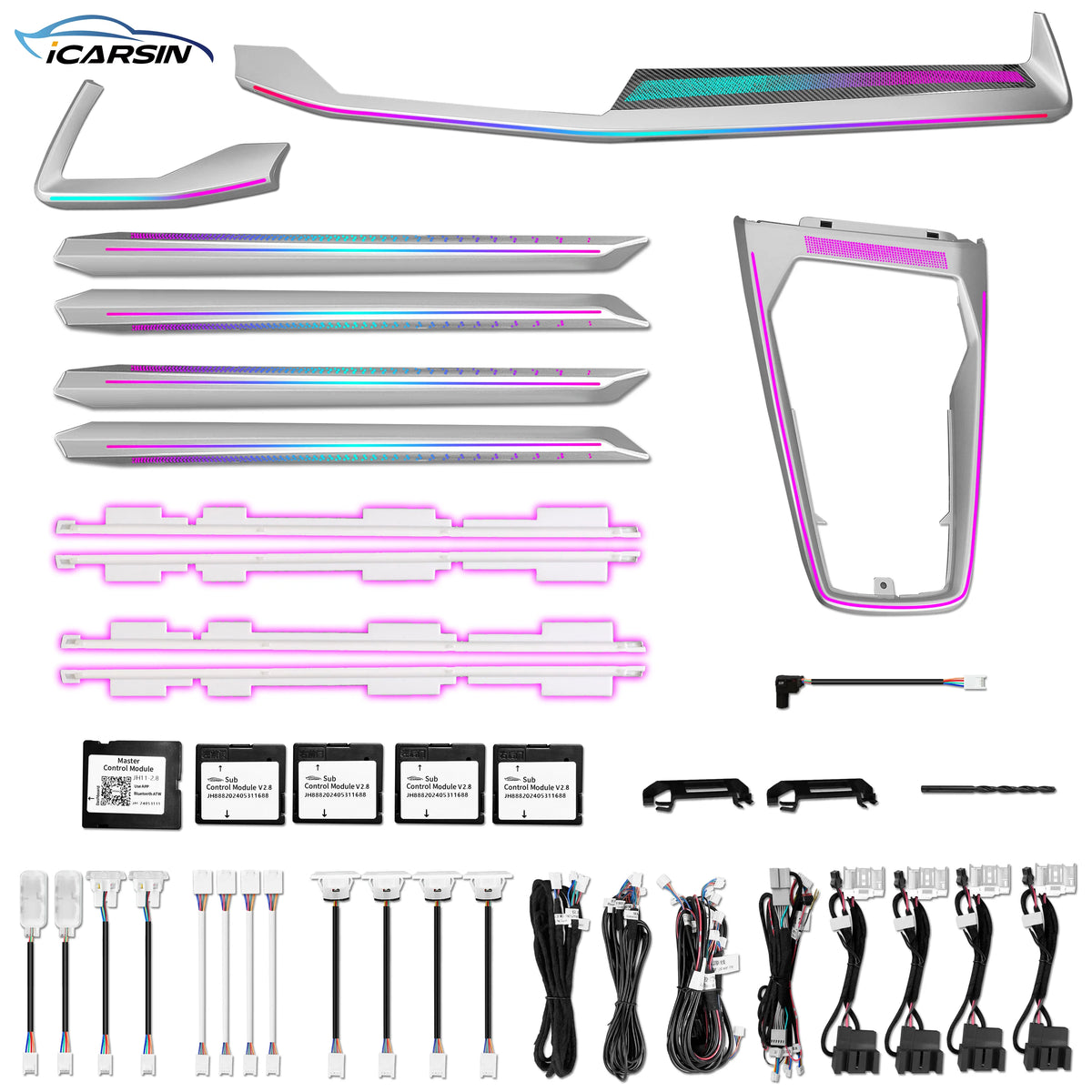 For Audi A3 2021-2026 Carbon Fiber Icarsin Upgrade Symphony