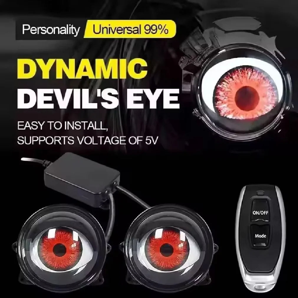 Dynamic Devil Eye Large 3-inch Mode Remote Modification Eagle