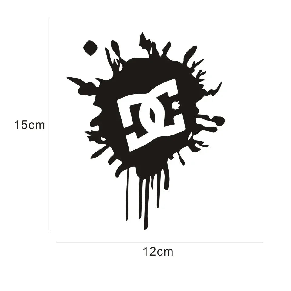 Stickers Ken Block Dc Ink Logo Motorcycles Waterproof 3D