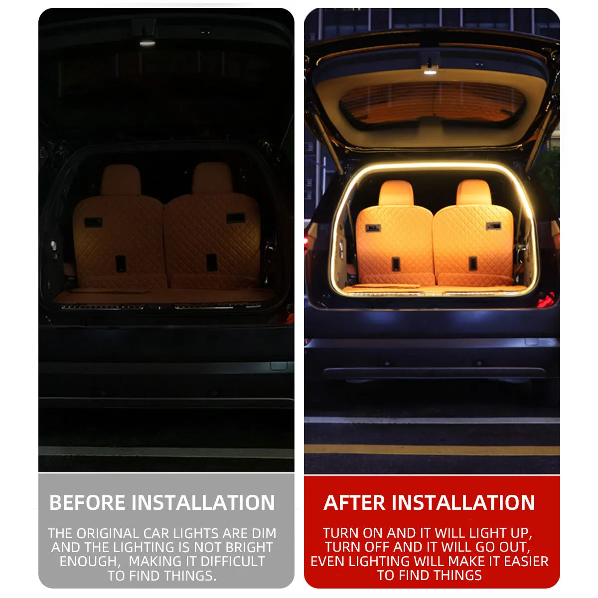 4M Trunk Lighting Ambient Interior Brightness Wiring Automatic