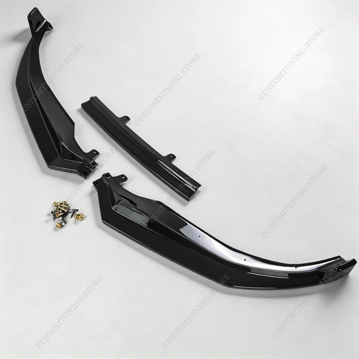 For BMW G22 G23 G24 G26 M Sport Mp Front Bumper Lip Splitter