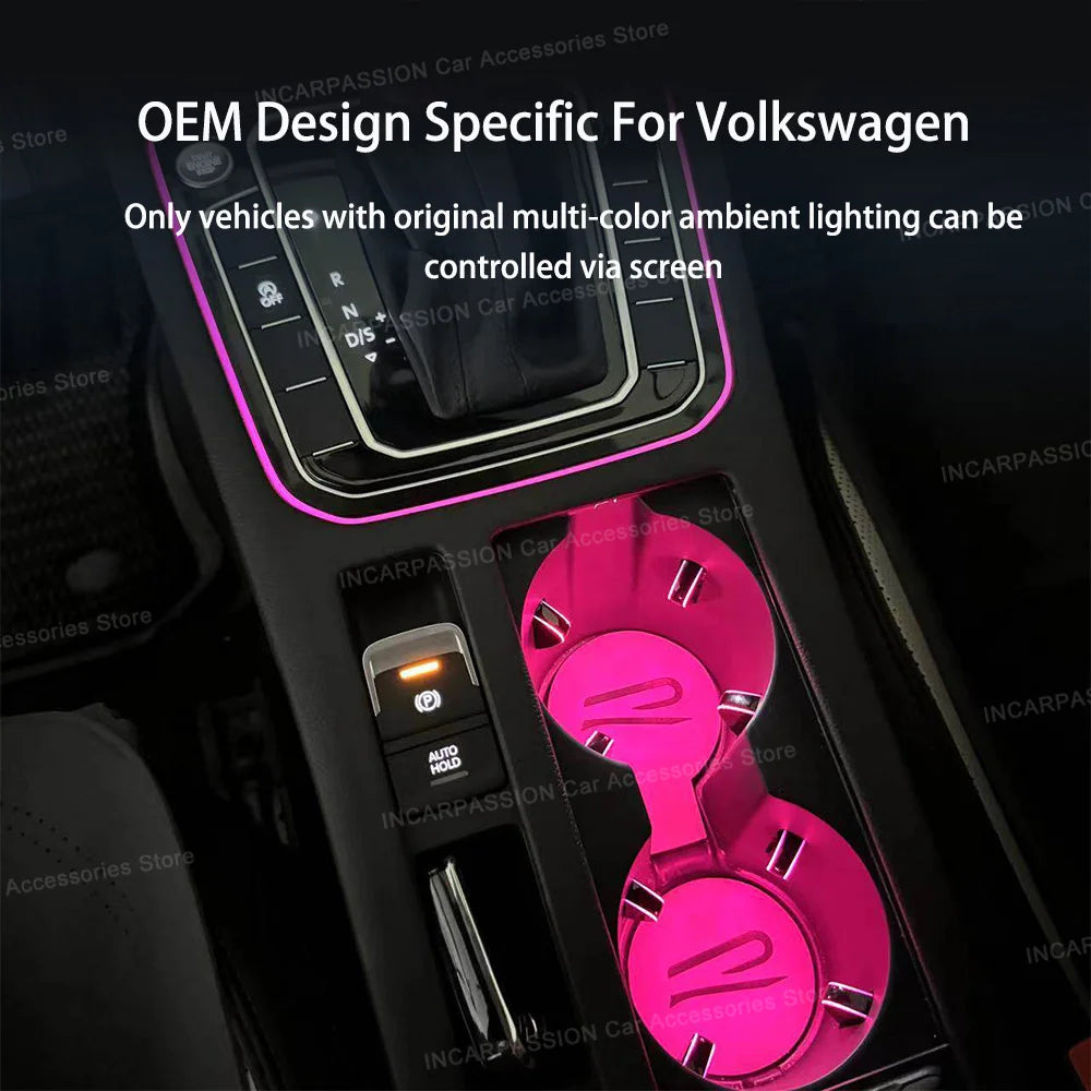For Volkswagen Tiguan Passat B8 Tayron Cup Holder Multicolor