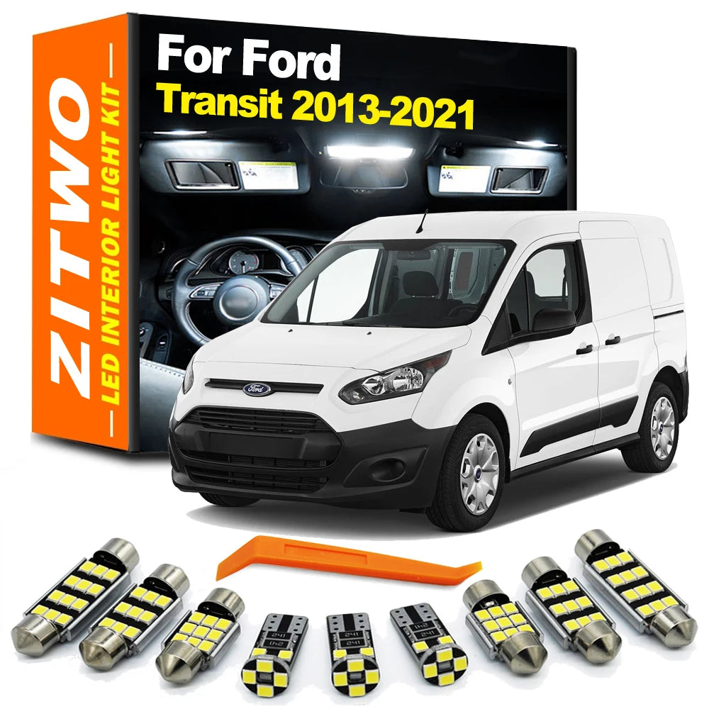 For Ford Transit Connect Custom Tourneo 17PCS Interior Dome Map