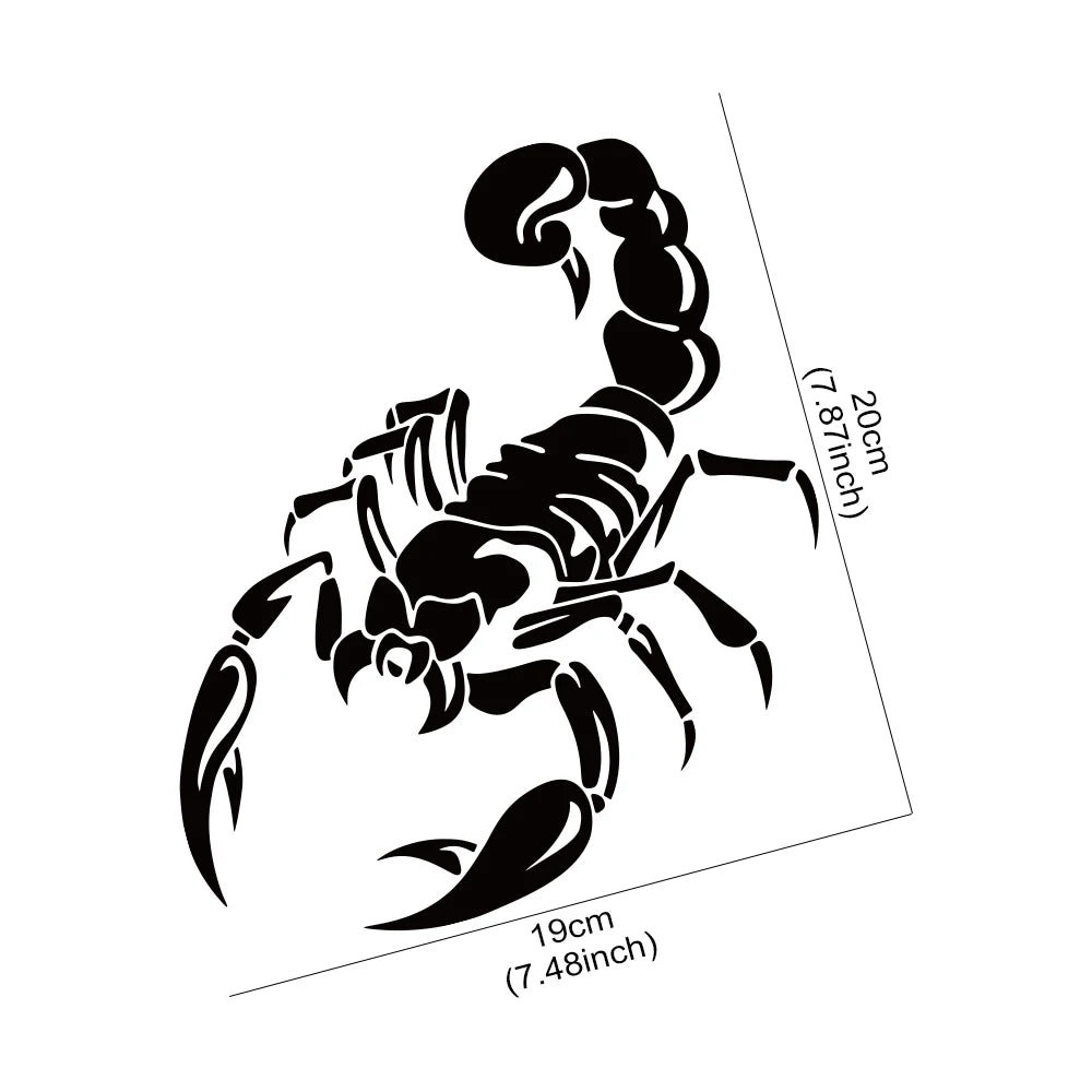 Creative Scorpion Pattern Sticker Suitable Truck Off Road