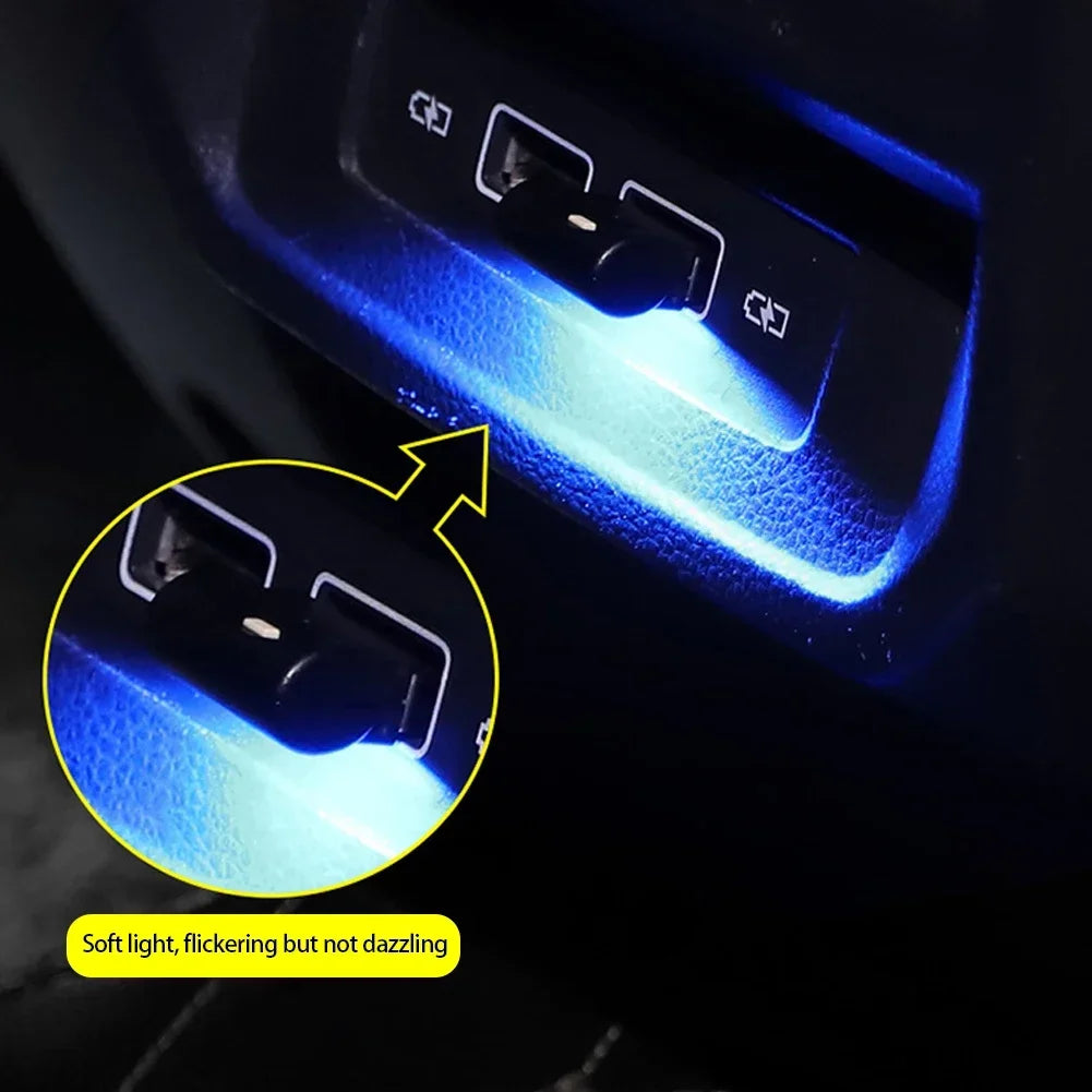 Interior Atmosphere Emergency Lighting MINI USB Colorful