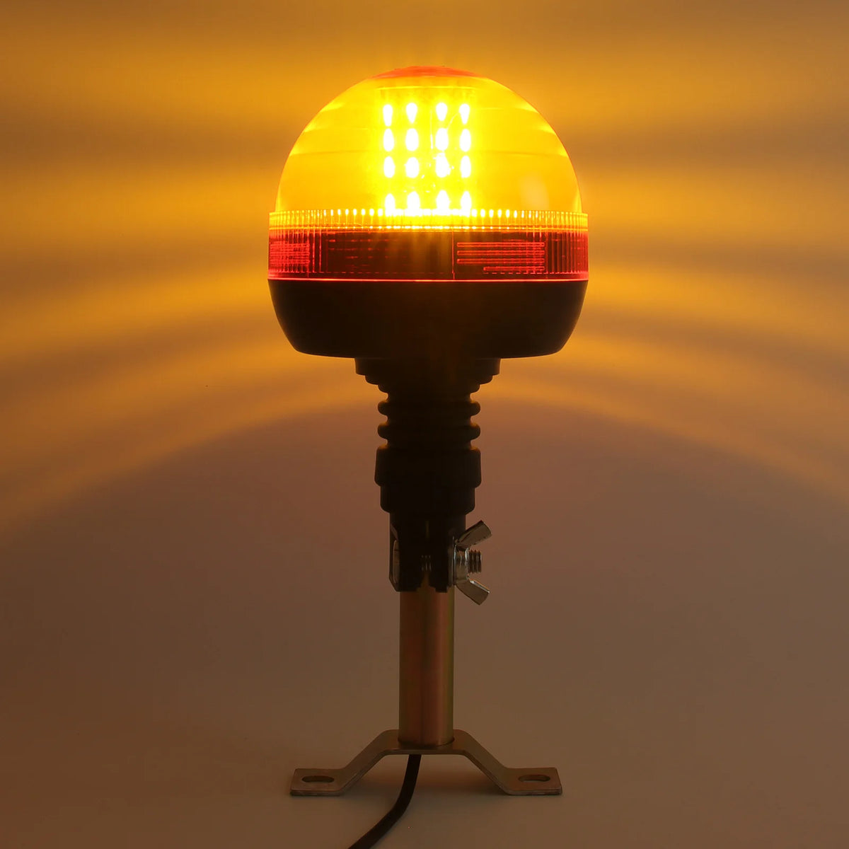 Beacon Rotating Tractor Warning Assembly 12V 24V Halogen Strobe
